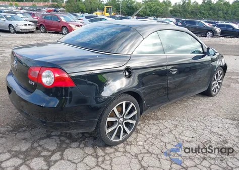 2010 Volkswagen Eos Komfort из США, поврежденный, VIN WVWBA7AH4AV024809